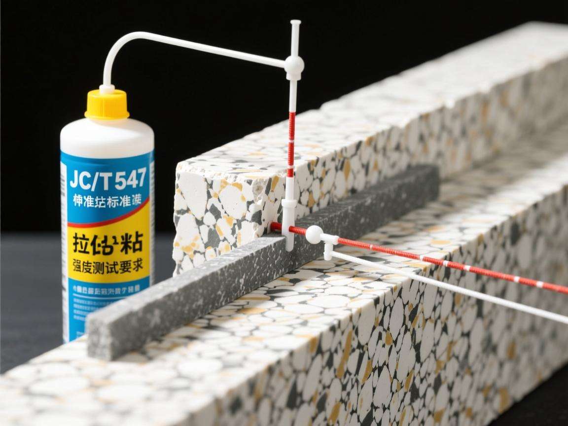 石材粘结剂 JC/T 547 标准：拉伸粘结强度测试要求